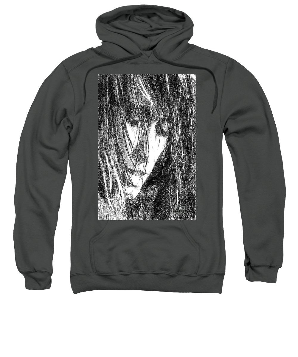 Sweat-shirt - Dessin de femme