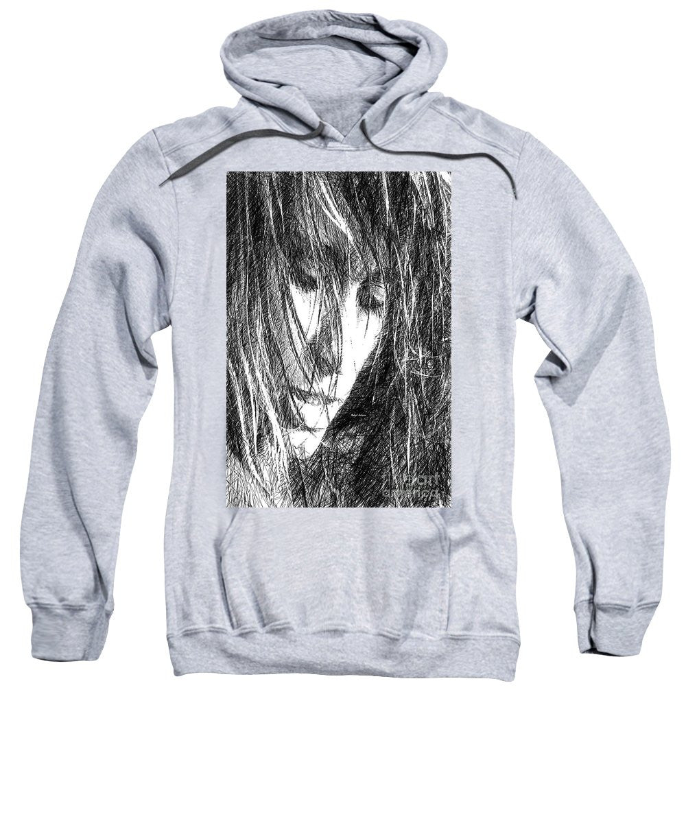 Sweat-shirt - Dessin de femme