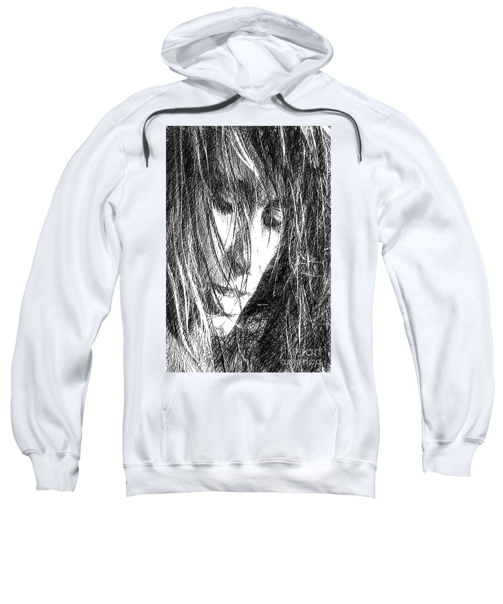 Sweat-shirt - Dessin de femme