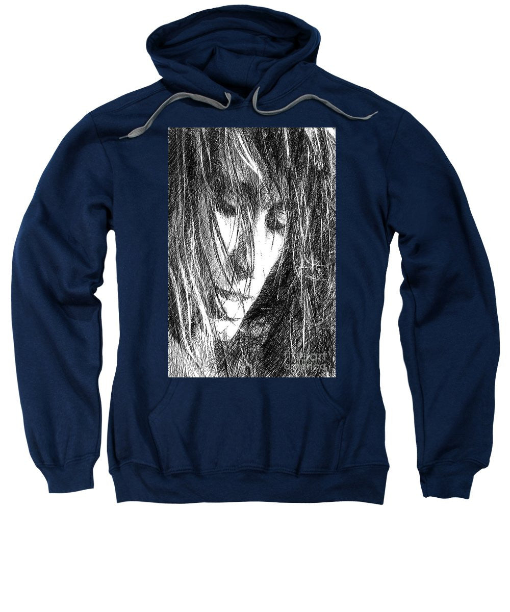 Sweat-shirt - Dessin de femme