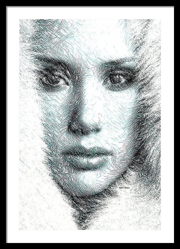 Framed Print - Female Expression 32