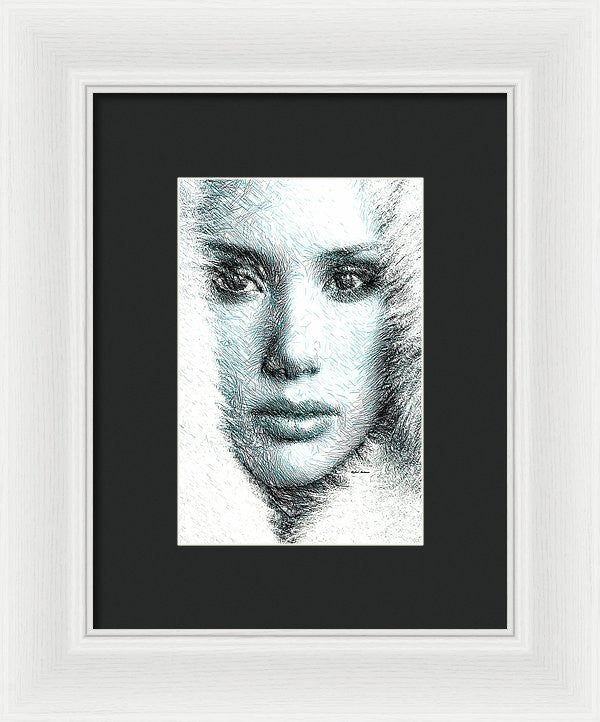 Framed Print - Female Expression 32