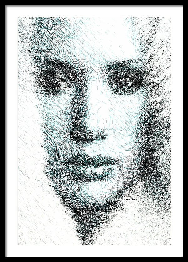 Framed Print - Female Expression 32