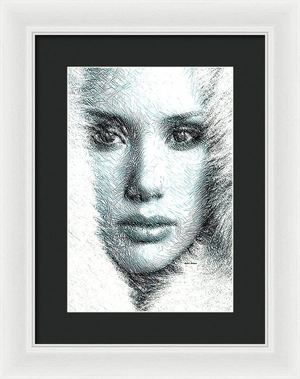 Framed Print - Female Expression 32