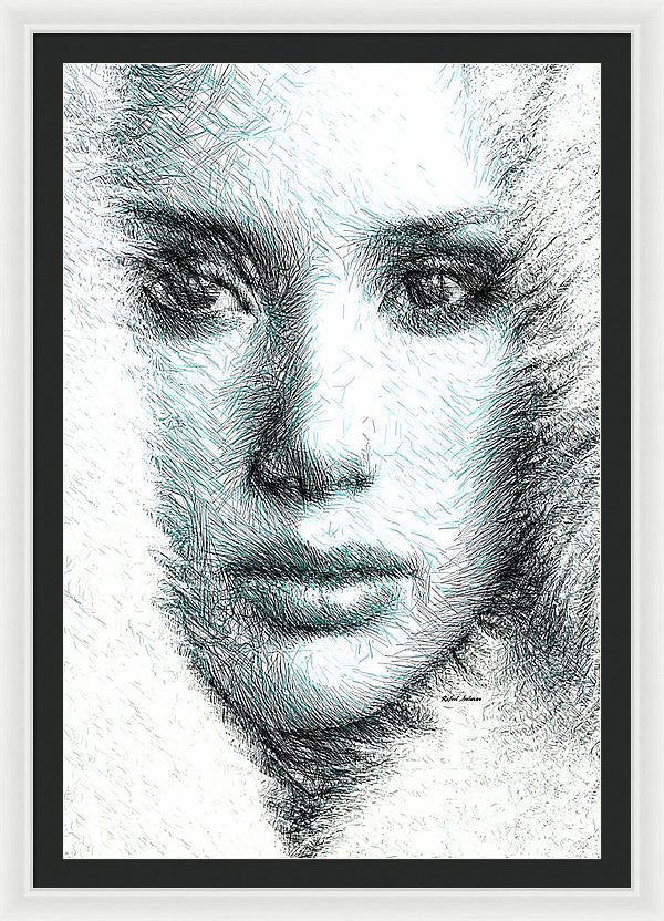 Framed Print - Female Expression 32