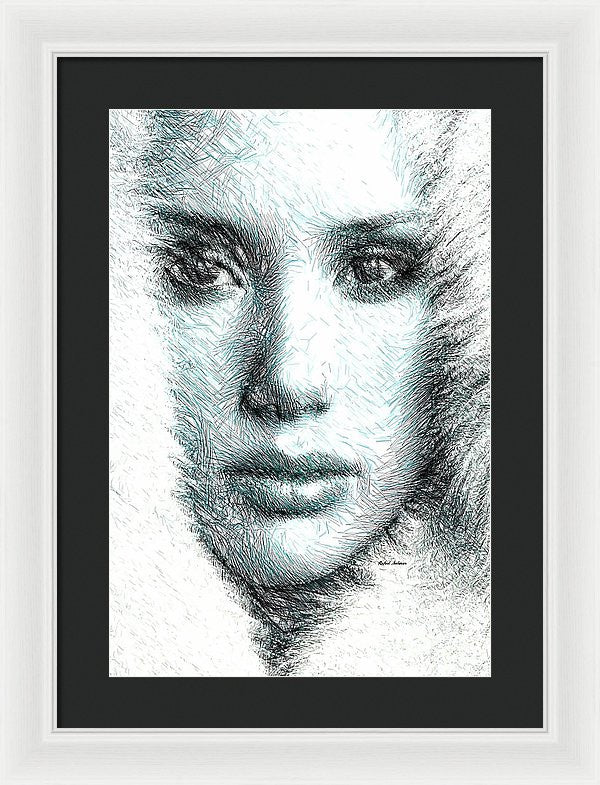 Framed Print - Female Expression 32