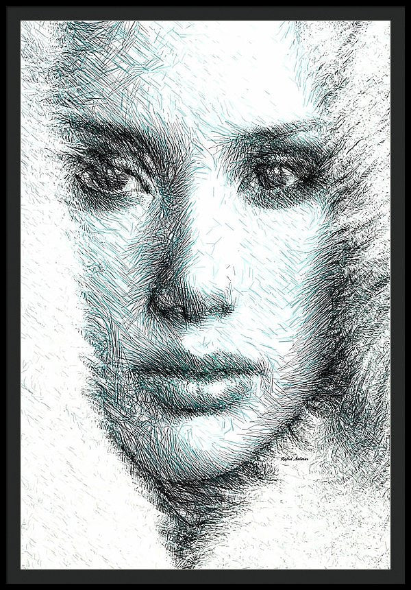 Framed Print - Female Expression 32