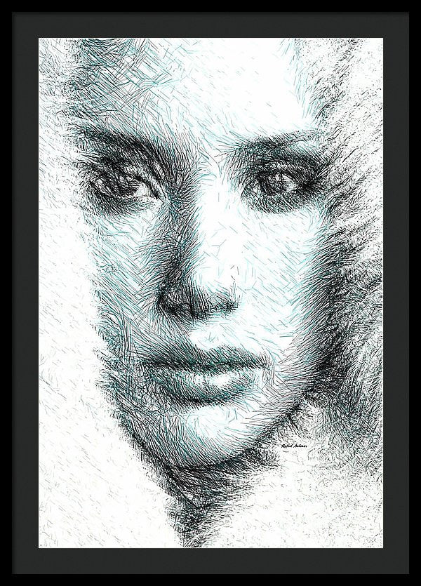 Framed Print - Female Expression 32