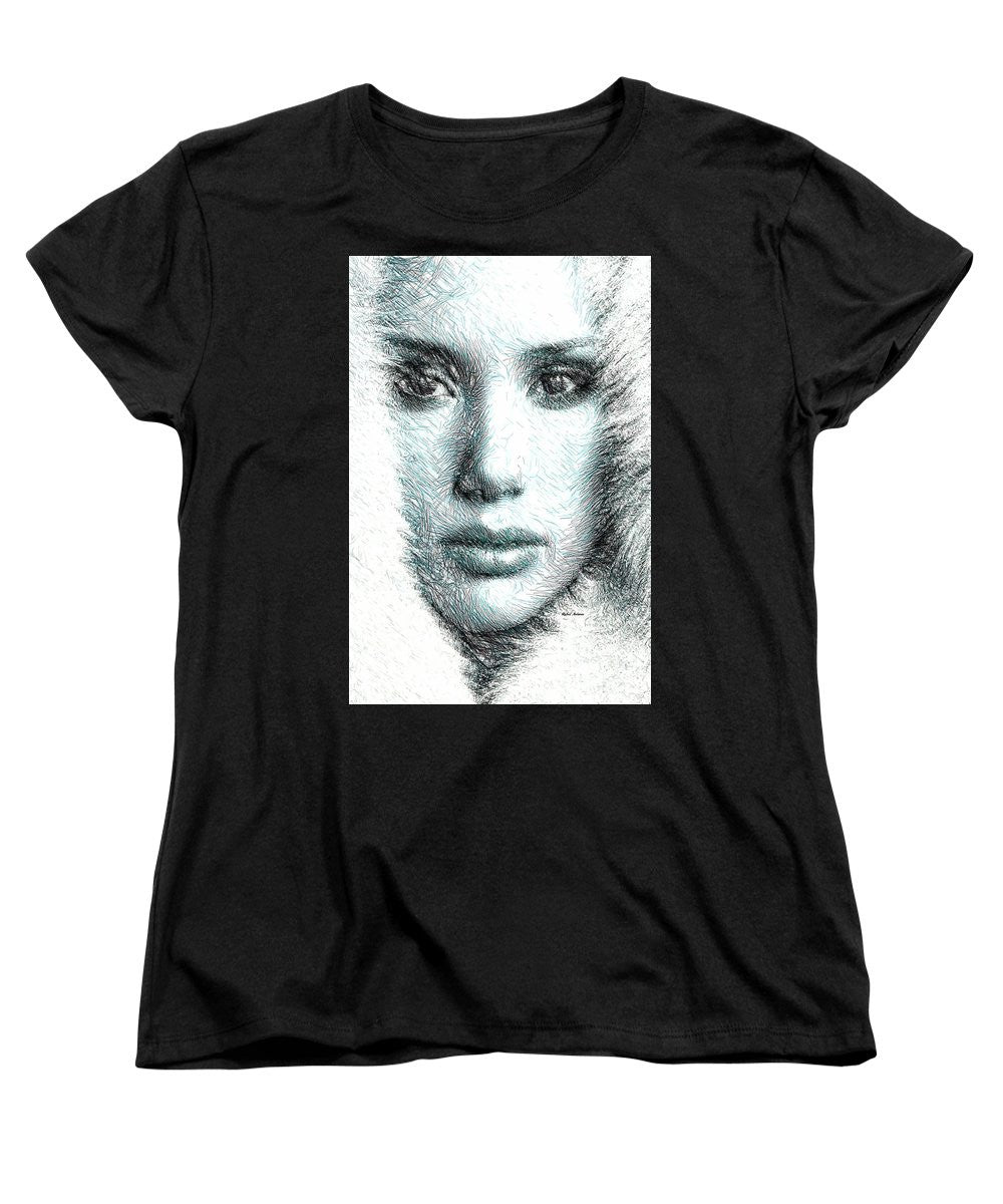 T-shirt femme (coupe standard) - Expression féminine 32