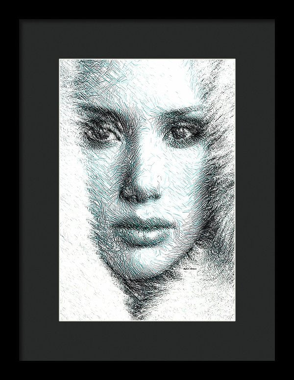 Framed Print - Female Expression 32