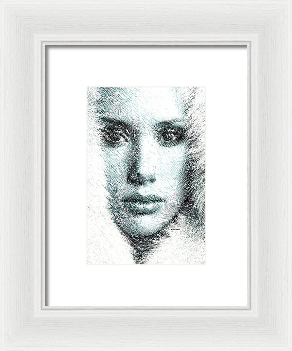 Framed Print - Female Expression 32