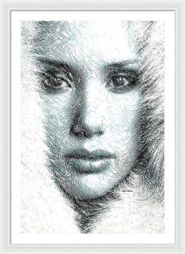 Framed Print - Female Expression 32