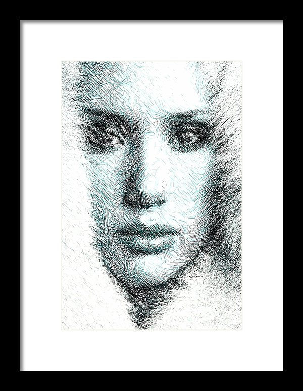 Framed Print - Female Expression 32