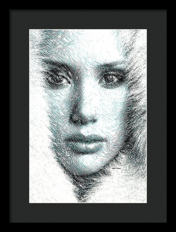 Framed Print - Female Expression 32