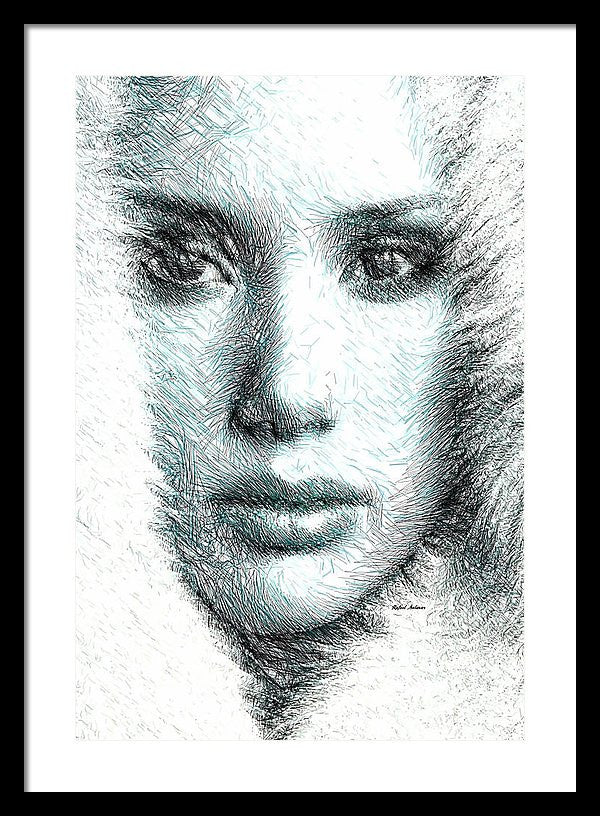 Framed Print - Female Expression 32