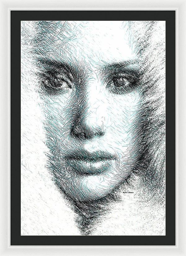 Framed Print - Female Expression 32