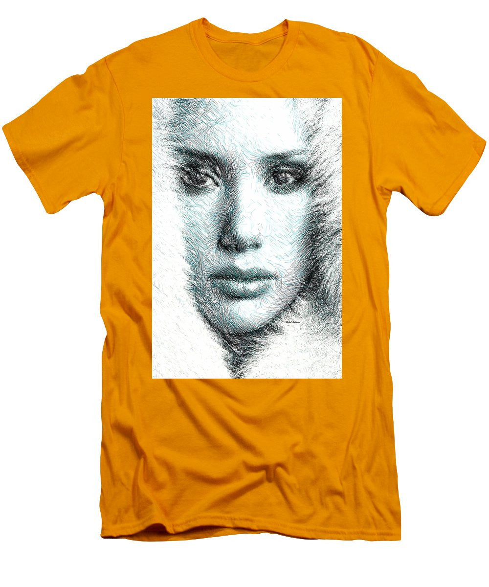 T-shirt pour homme (coupe ajustée) - Expression féminine 32