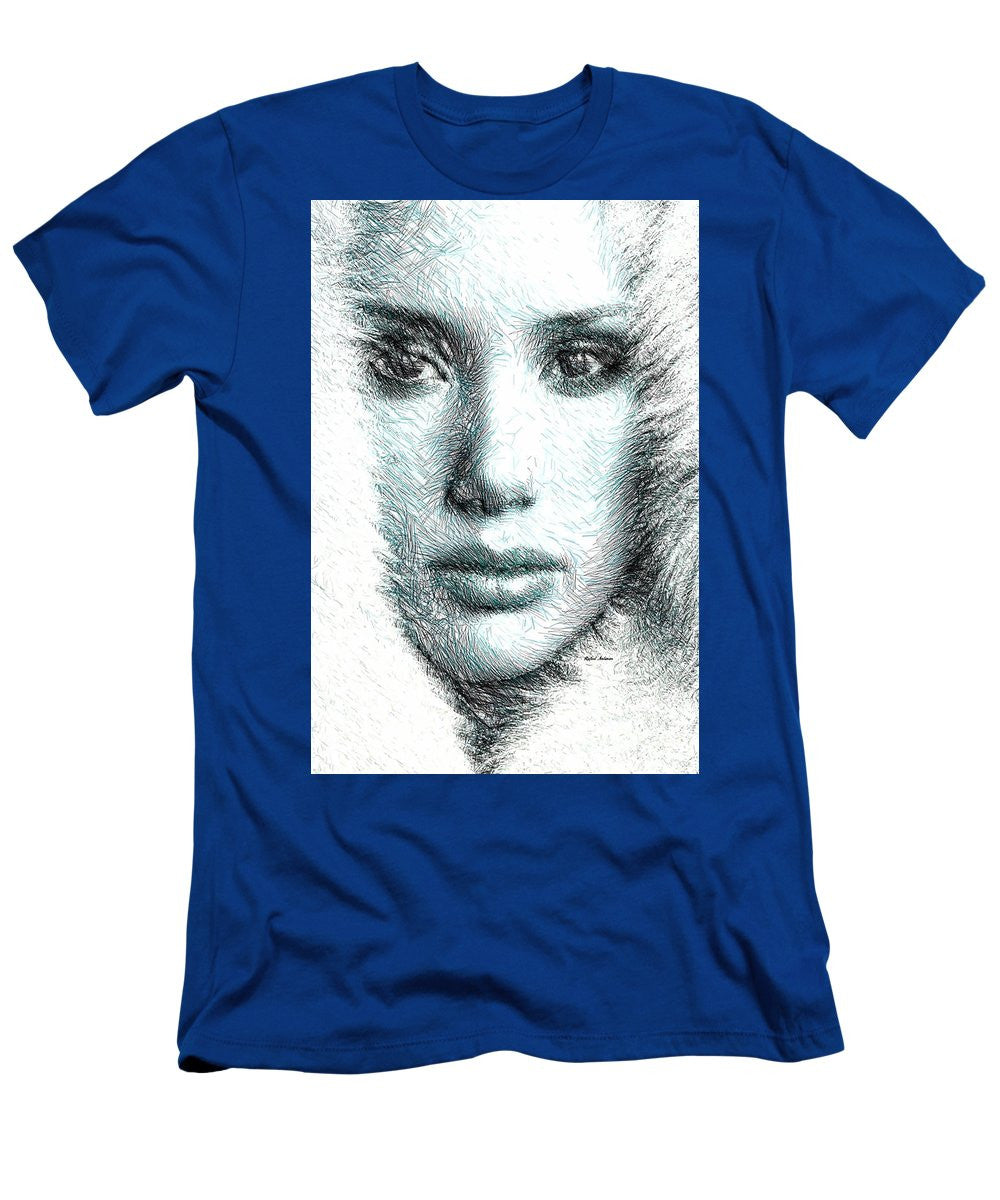 T-shirt pour homme (coupe ajustée) - Expression féminine 32