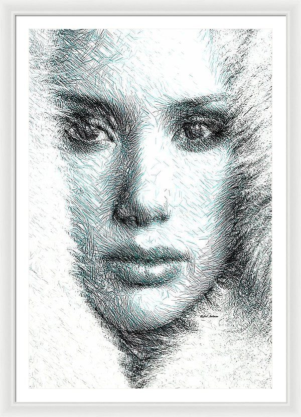 Framed Print - Female Expression 32