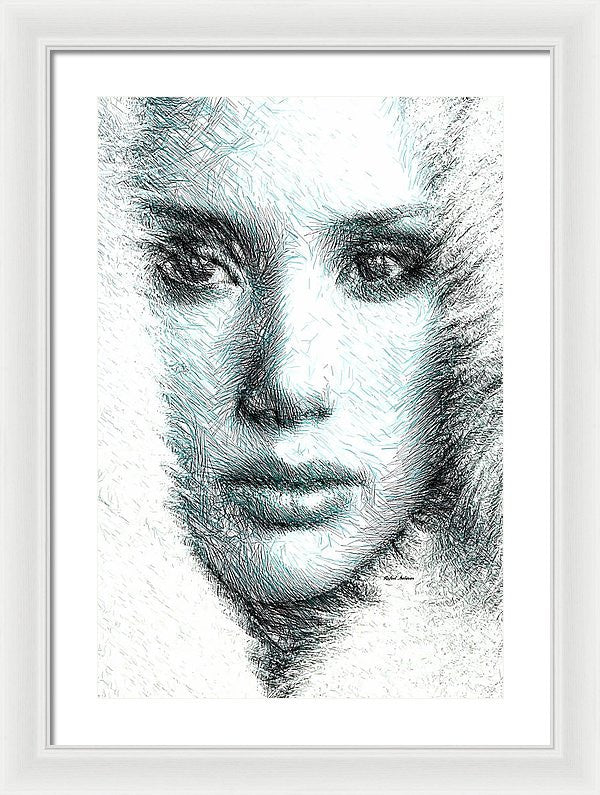 Framed Print - Female Expression 32