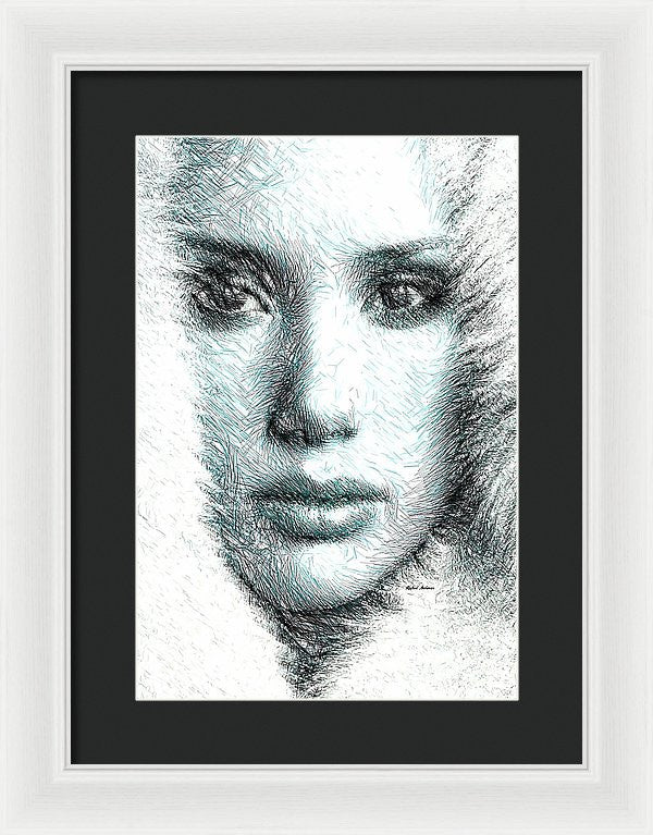 Framed Print - Female Expression 32