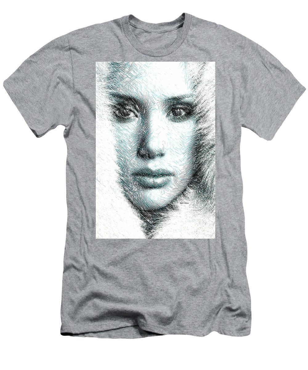 T-shirt pour homme (coupe ajustée) - Expression féminine 32