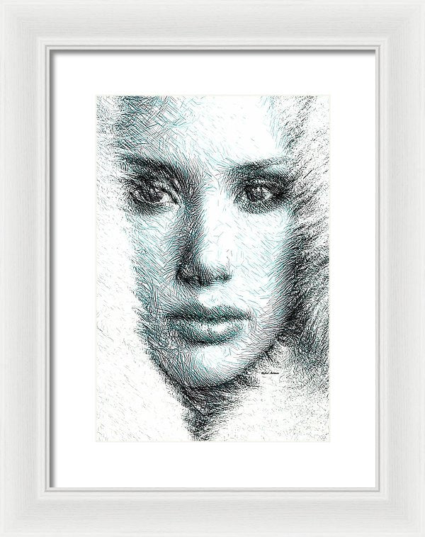 Framed Print - Female Expression 32