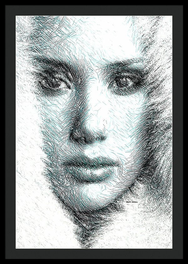 Framed Print - Female Expression 32