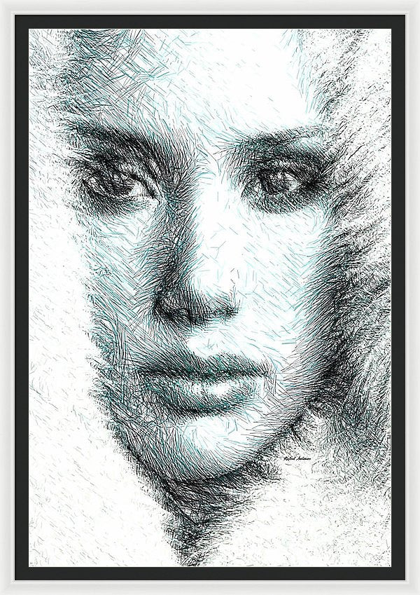 Framed Print - Female Expression 32