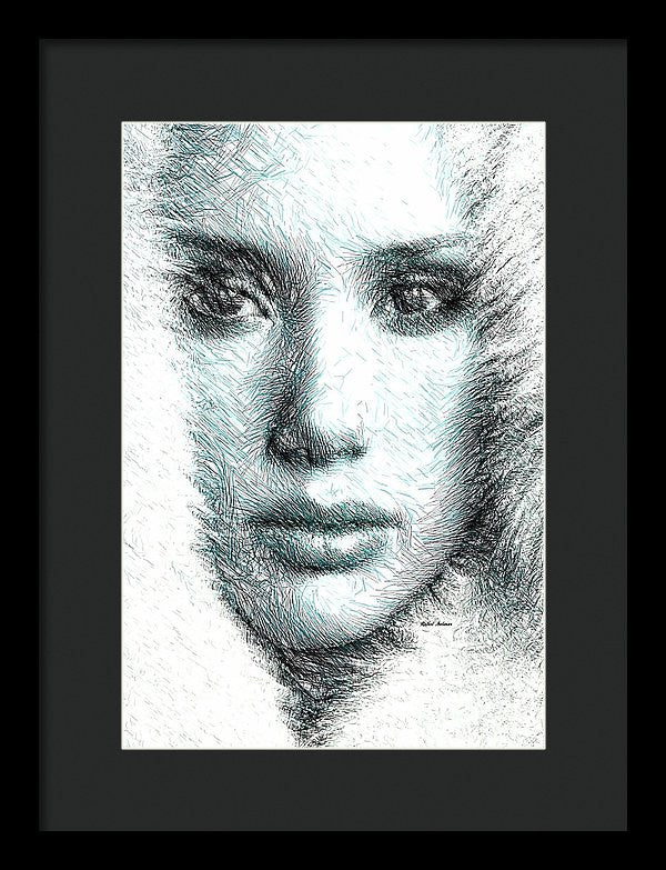 Framed Print - Female Expression 32