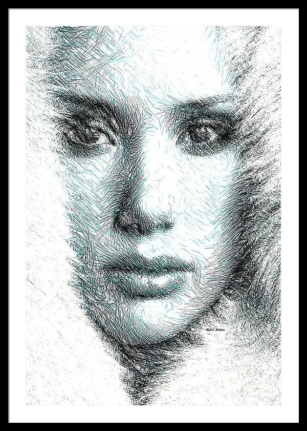 Framed Print - Female Expression 32