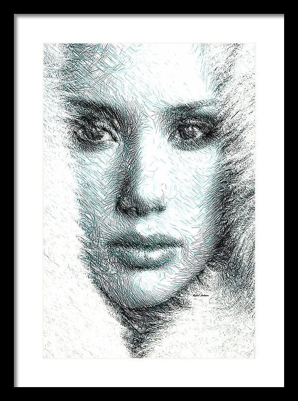 Framed Print - Female Expression 32