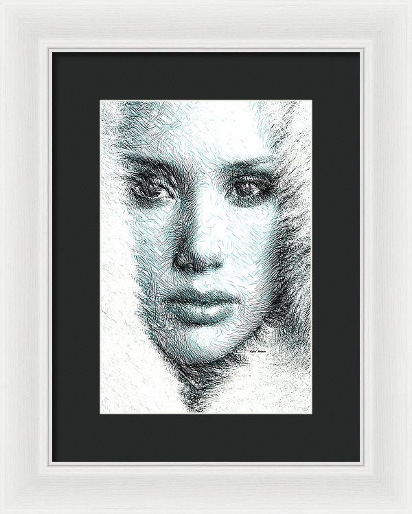 Framed Print - Female Expression 32