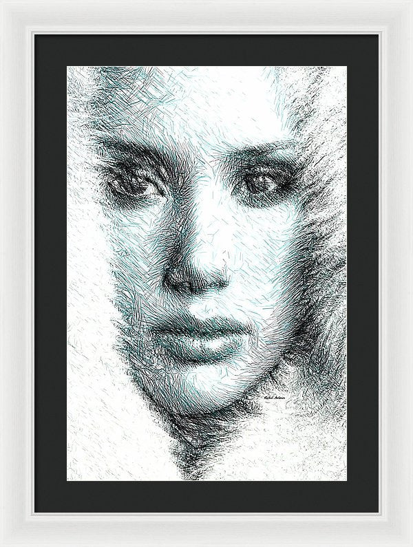 Framed Print - Female Expression 32