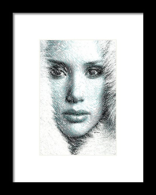 Framed Print - Female Expression 32