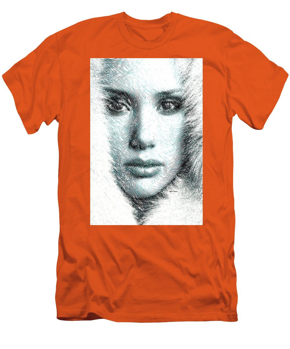 T-shirt pour homme (coupe ajustée) - Expression féminine 32