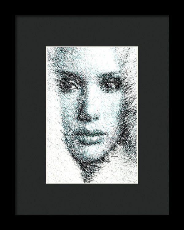 Framed Print - Female Expression 32