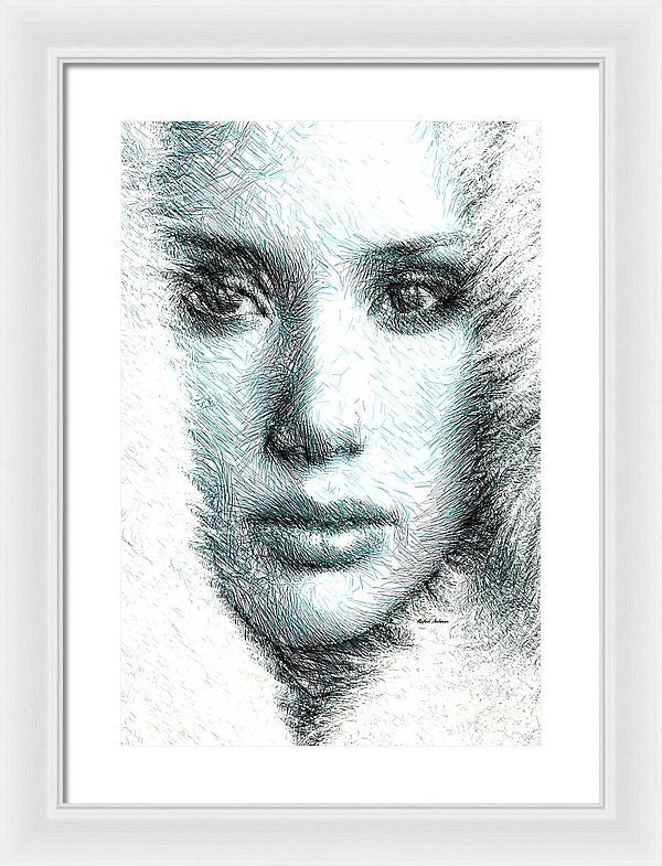 Framed Print - Female Expression 32