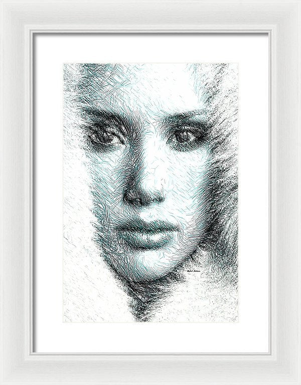 Framed Print - Female Expression 32