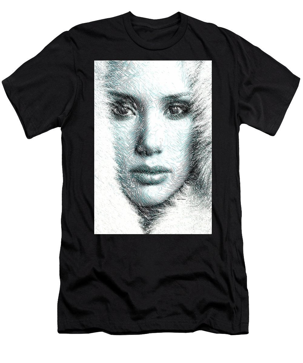 T-shirt pour homme (coupe ajustée) - Expression féminine 32