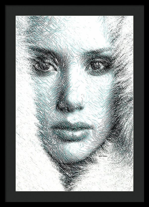 Framed Print - Female Expression 32