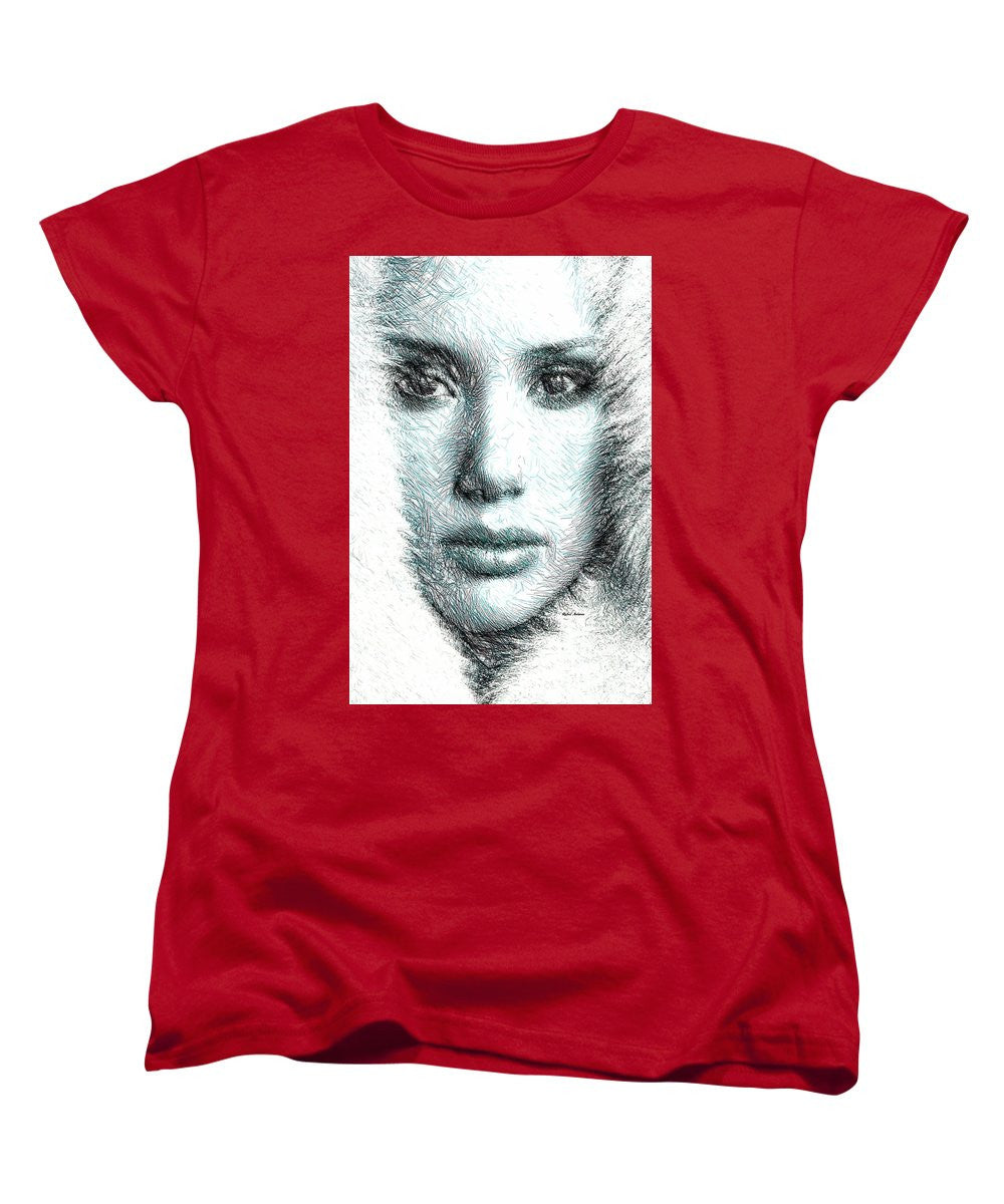 T-shirt femme (coupe standard) - Expression féminine 32