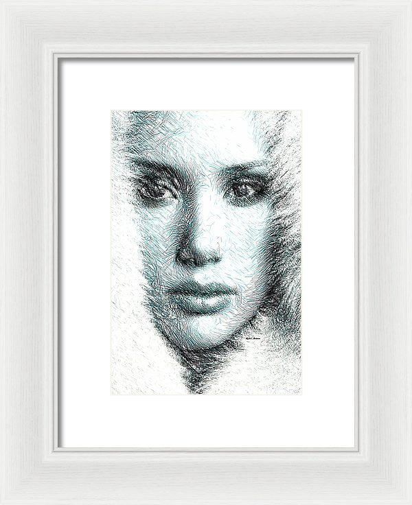 Framed Print - Female Expression 32