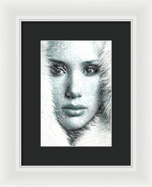 Framed Print - Female Expression 32