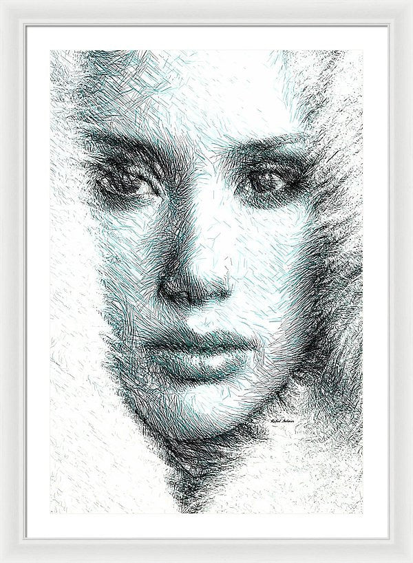 Framed Print - Female Expression 32