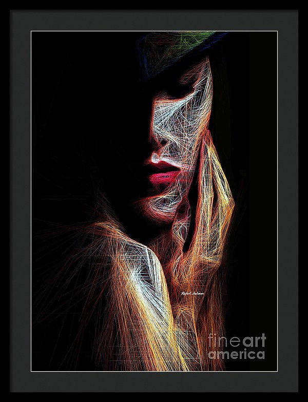 Framed Print - Female Expression 48