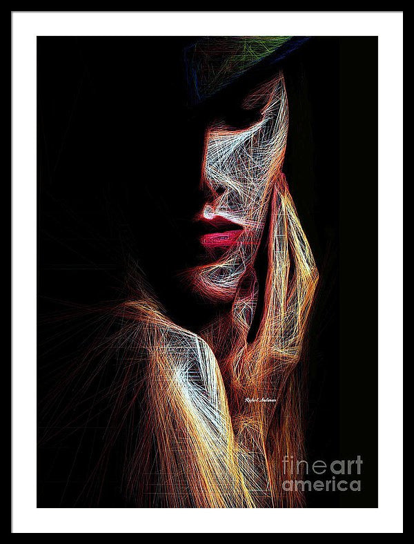 Framed Print - Female Expression 48