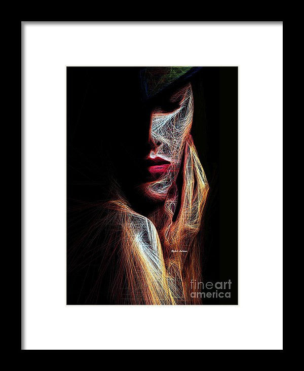 Framed Print - Female Expression 48