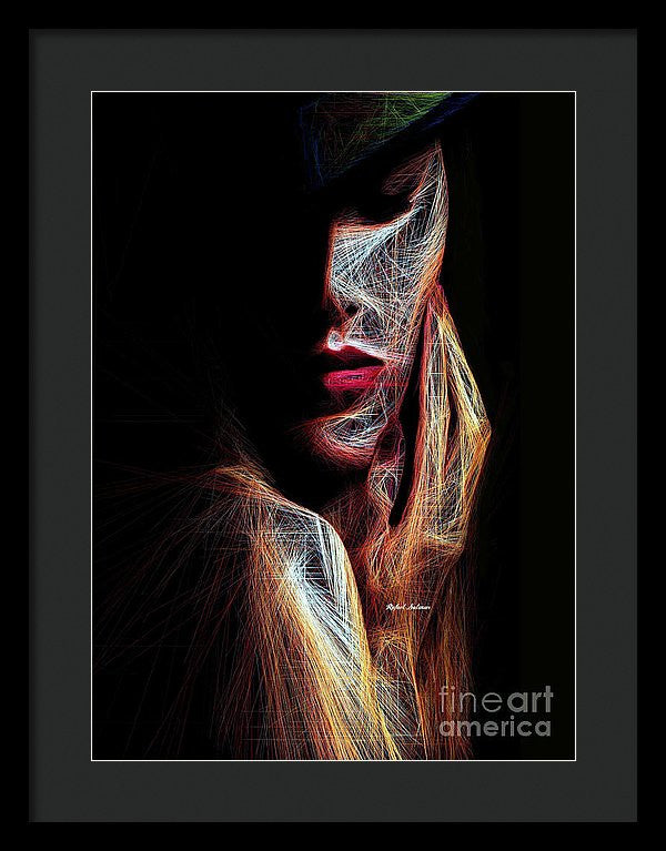 Framed Print - Female Expression 48