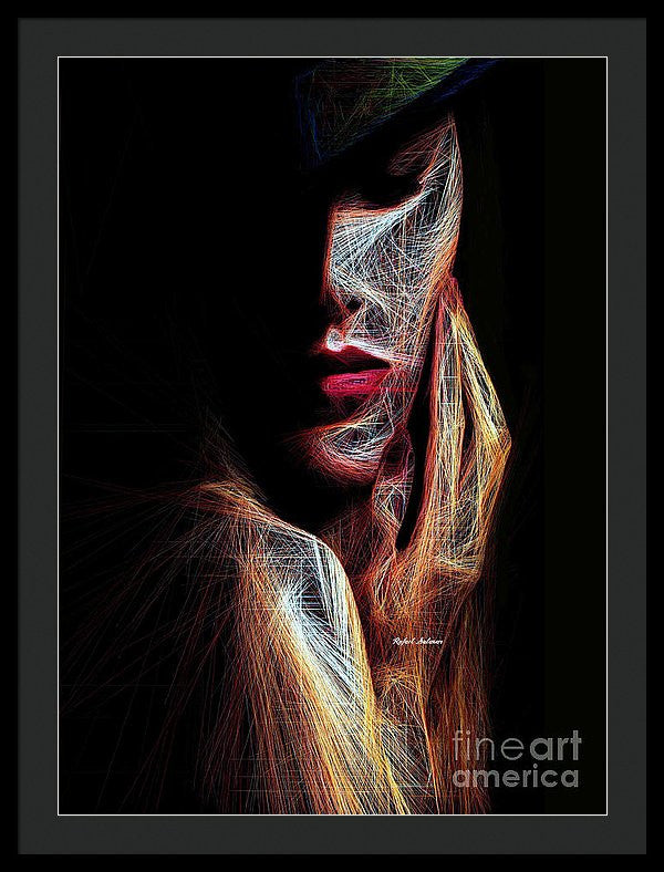 Framed Print - Female Expression 48